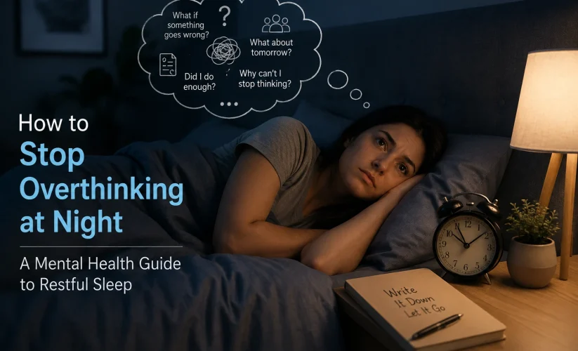 How to Stop Overthinking at Night: A Mental Health Guide to Restful Sleep