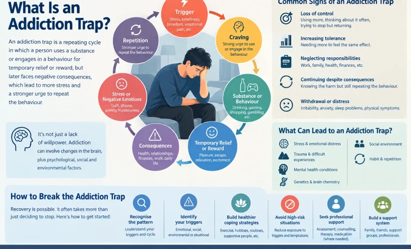addiction trap